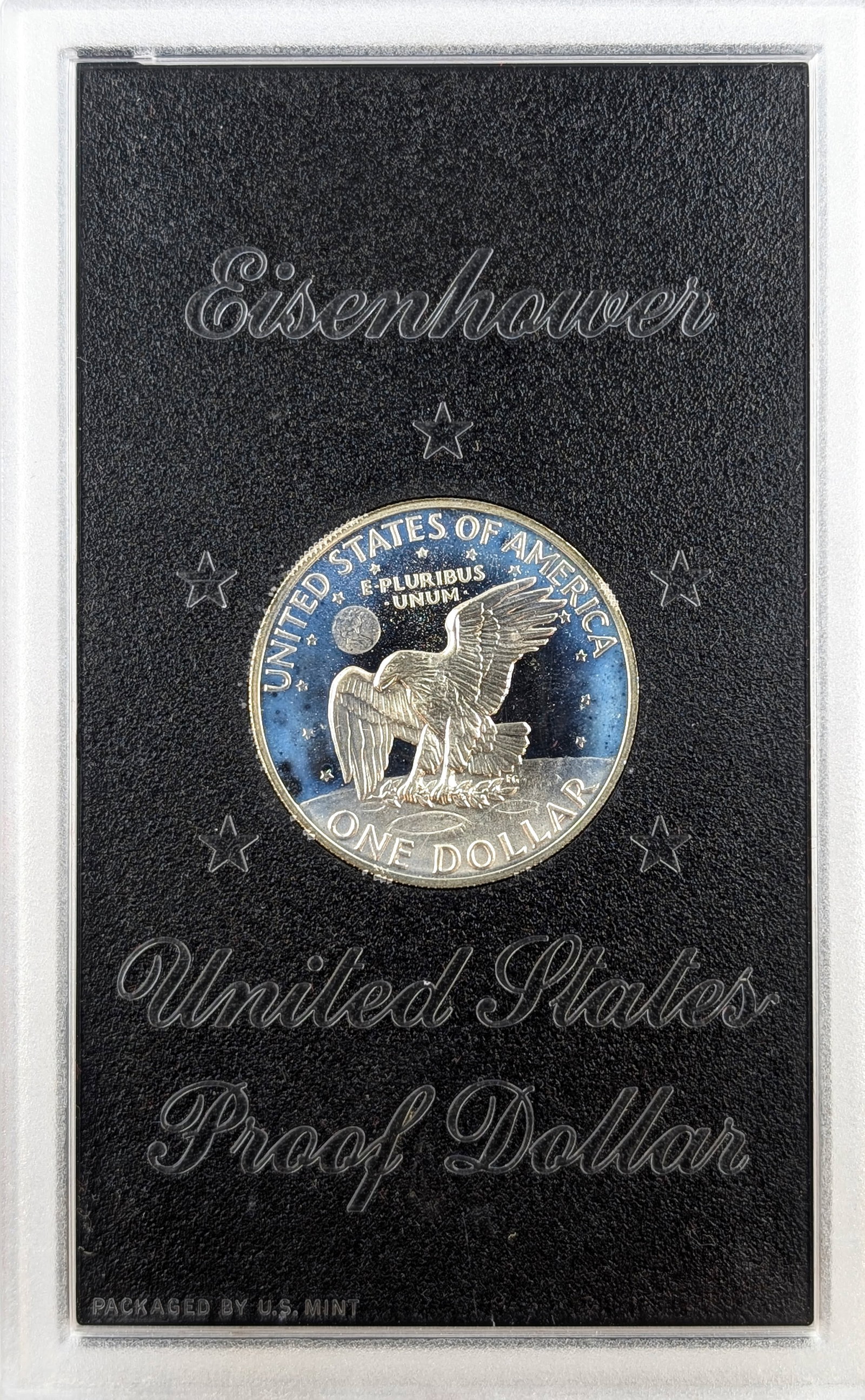 1972-S Eisenhower " Ike" Proof Silver Dollar - 2