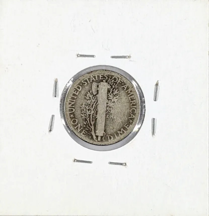 1916-S Silver Mercury Dime- First Year of Issue - 2