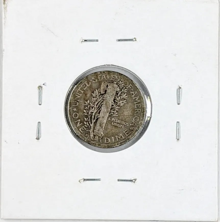 1917-D Silver Mercury Dime - 2