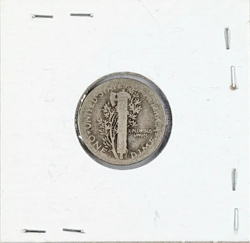 1920-S Silver Mercury Dime - 2