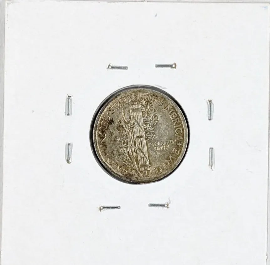 1923 Silver Mercury Dime - 2