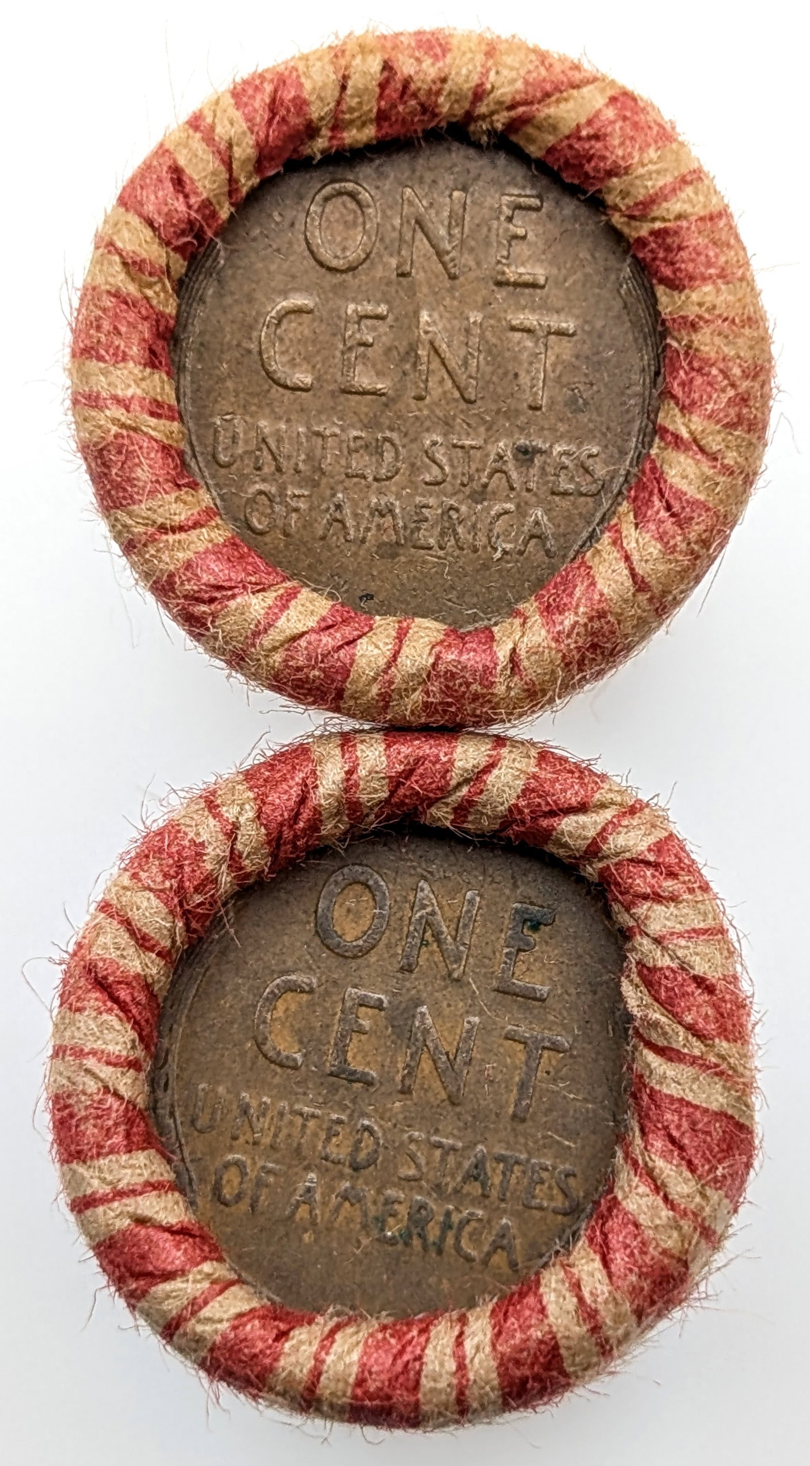 Lot of 2- Rolls of 50 Mixed Dates Wheat Cents - 3