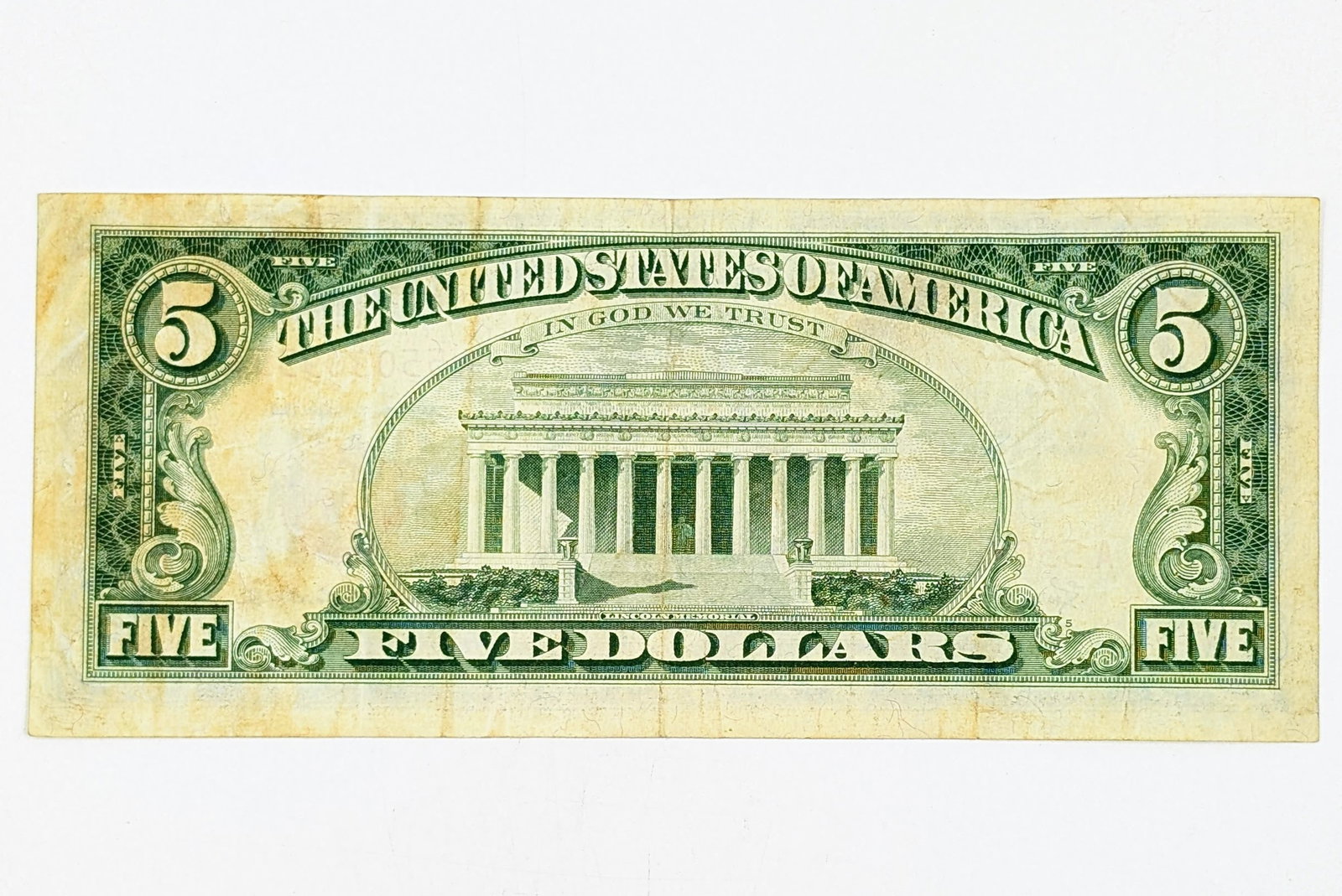 1963 $5 Note - Red Seal - 2