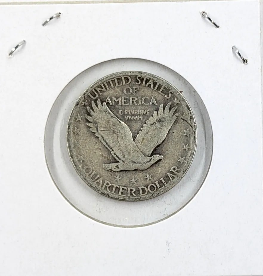 1929 Silver Standing Liberty Quarter - 2