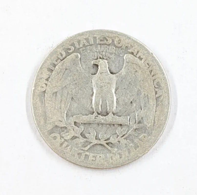 1935 Silver Washington Quarter - 2