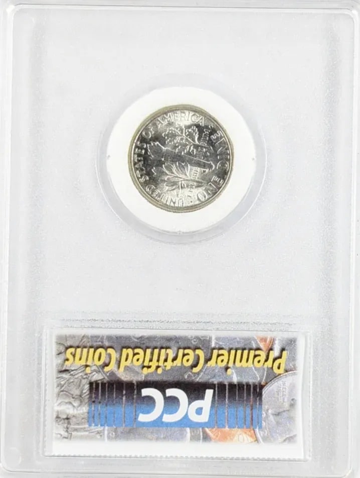 PCC 1955-S MS 68 Silver Roosevelt Dime - 2