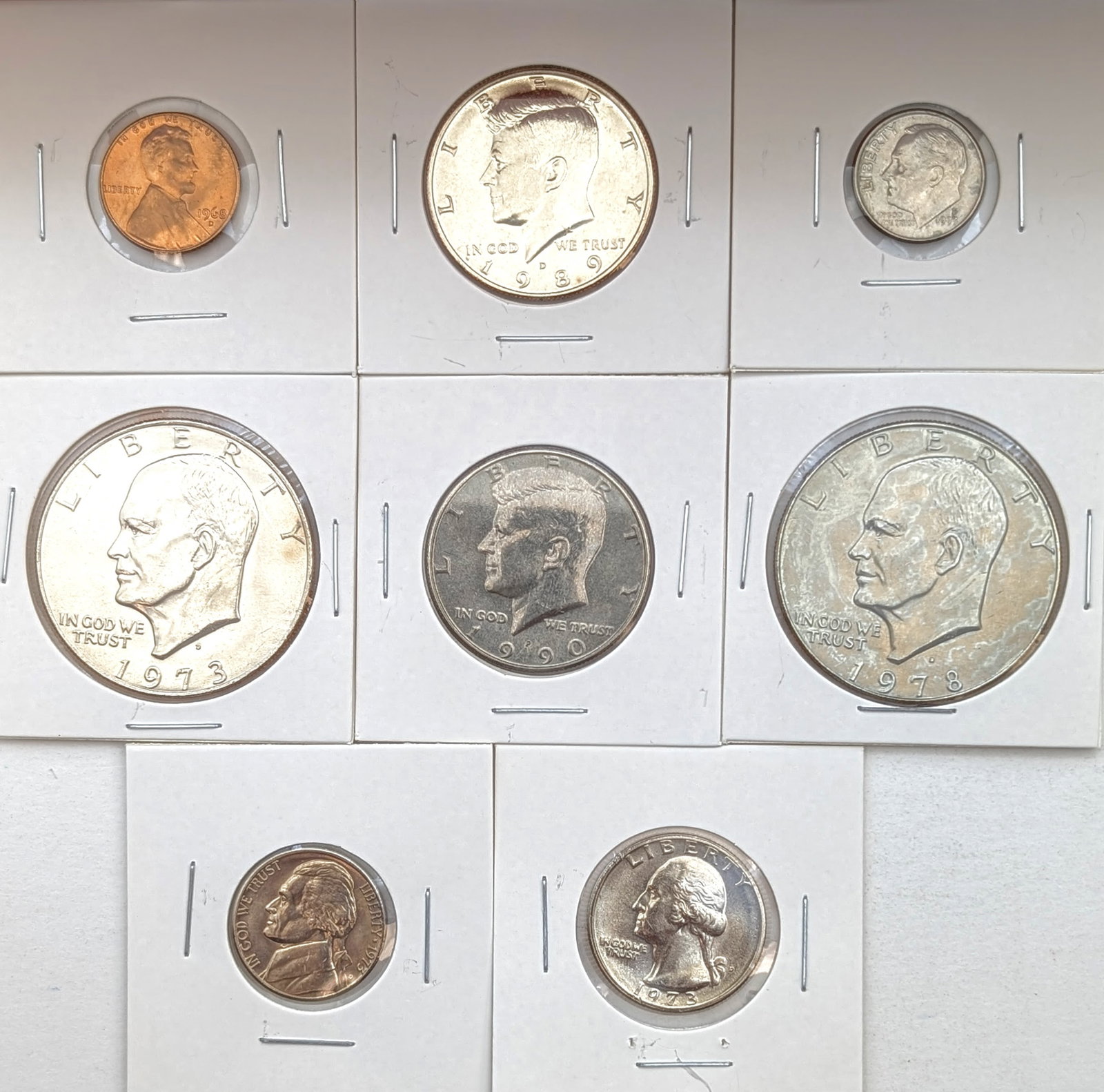 Lot of 75+ US Flipped Coins - 2