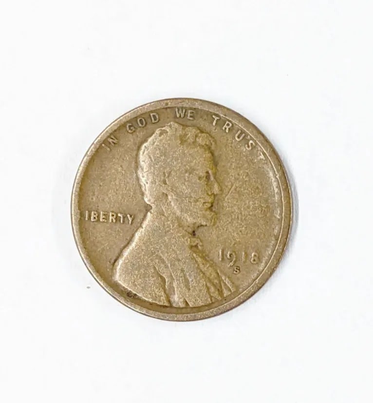 1918-S Wheat Cent: _