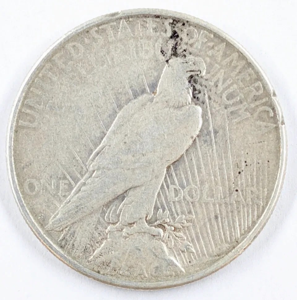 1922-S Silver Peace Dollar - 2