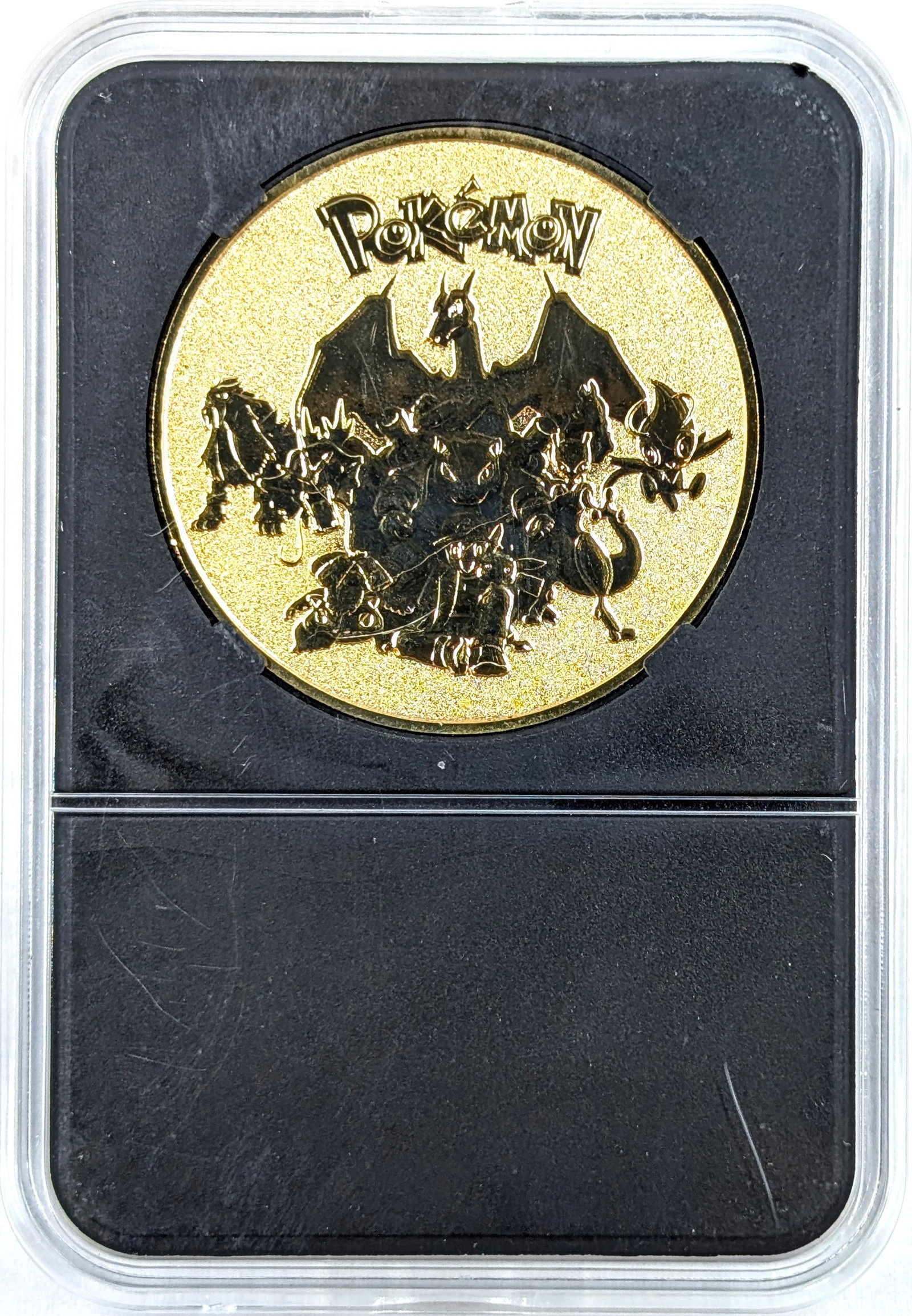 Pokemon Entei Gold Plated Limited Edition Coin - 2
