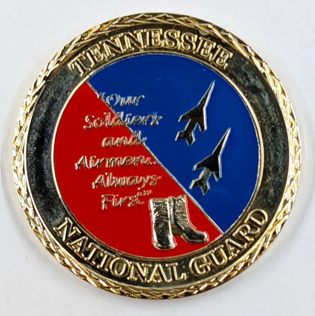 Tennessee National Guard Director, Joint Staff Challenge Coin - 2