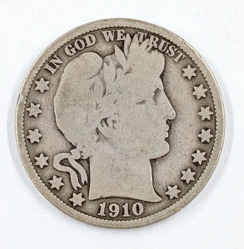 1907-S Silver Barber Half Dollar: _