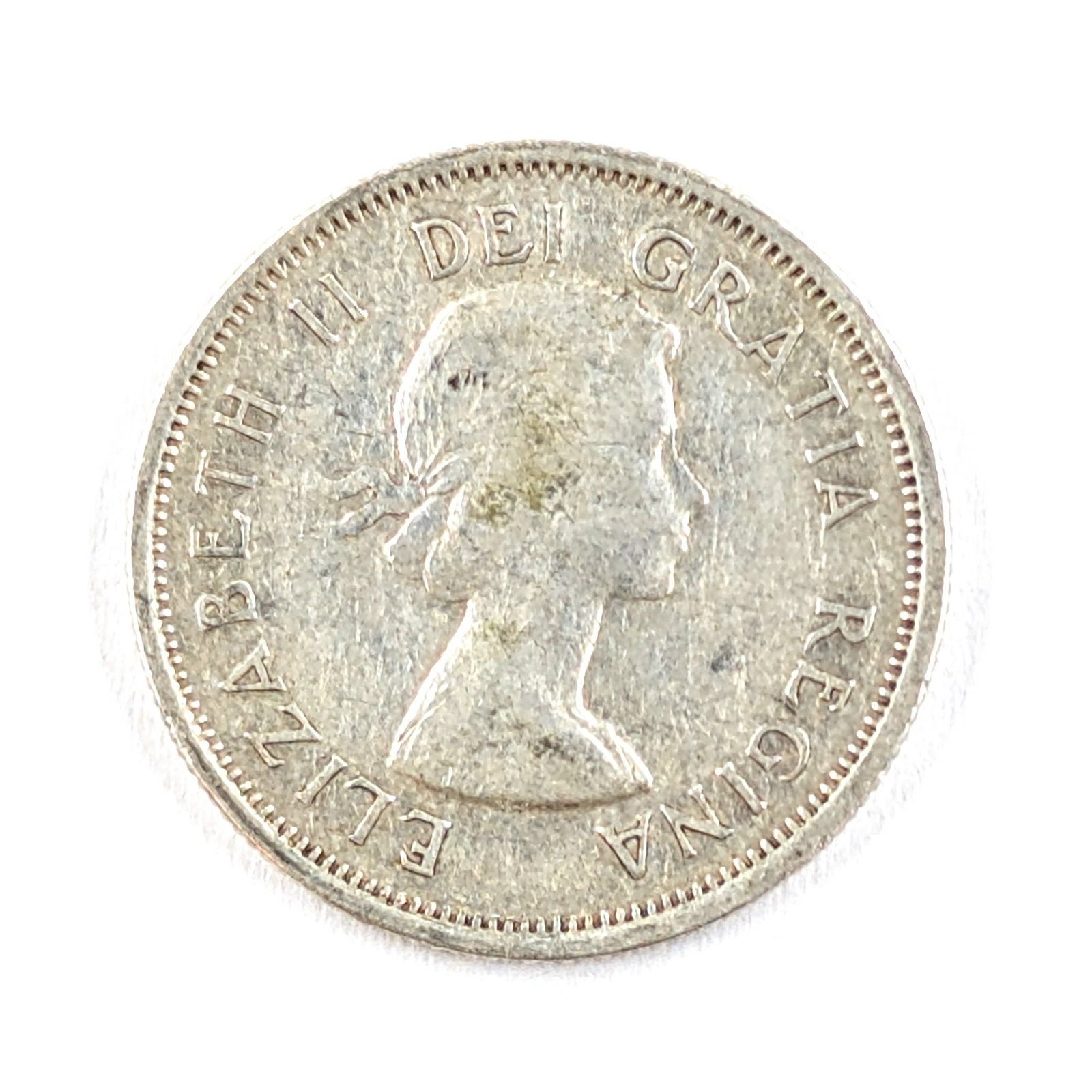 1954 Canadian Silver Quarter: 80% Silver