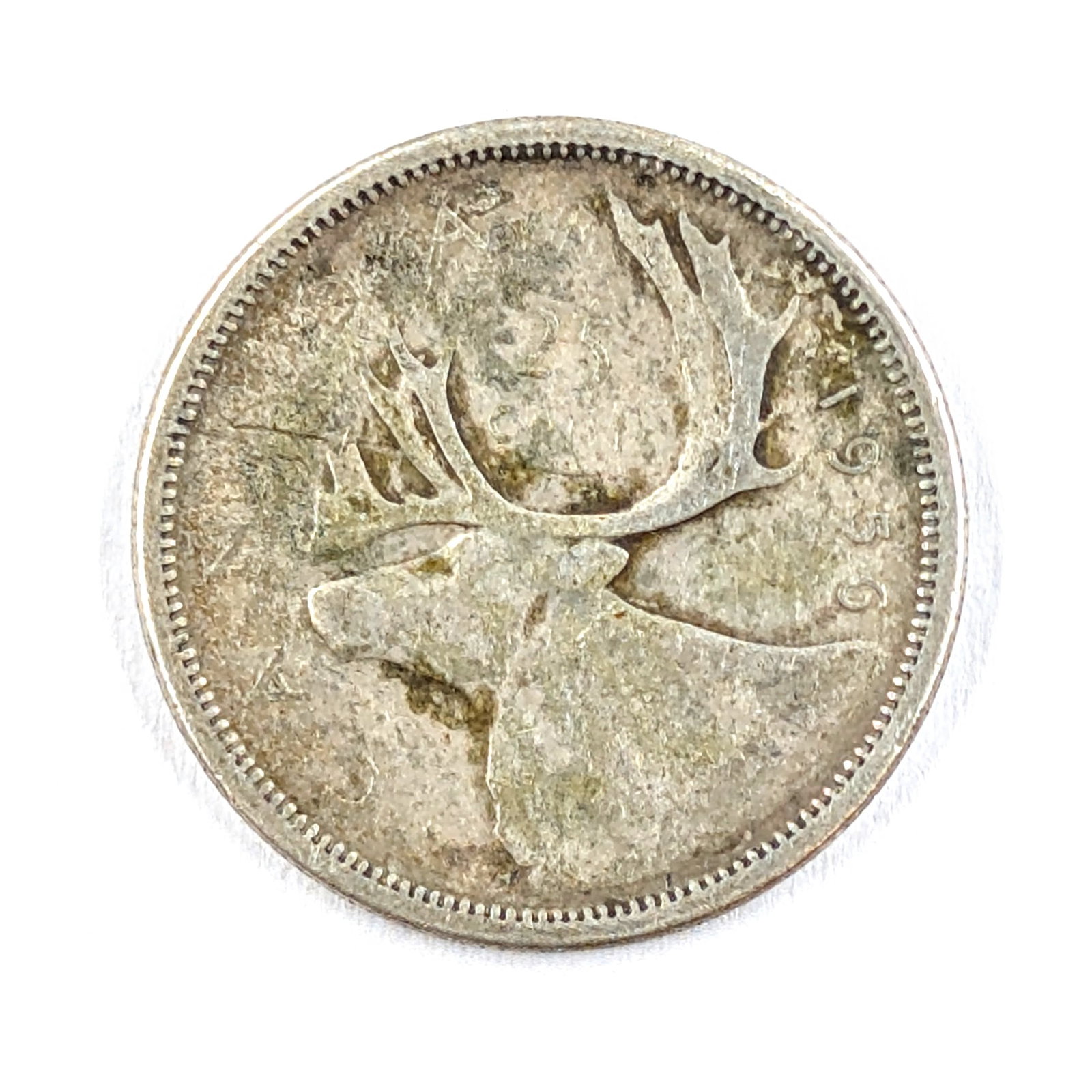 1956 Canadian Silver Quarter - 2