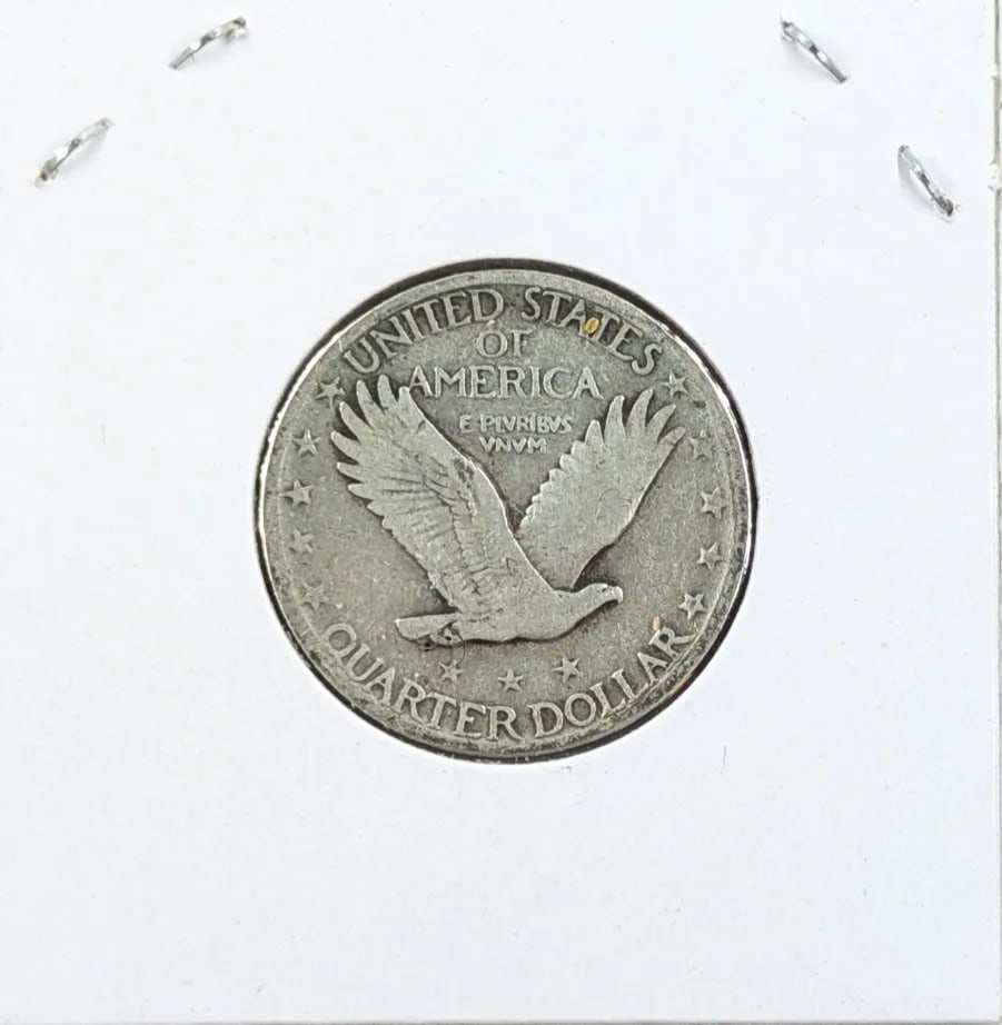 1926 Silver Standing Liberty Quarter - 2