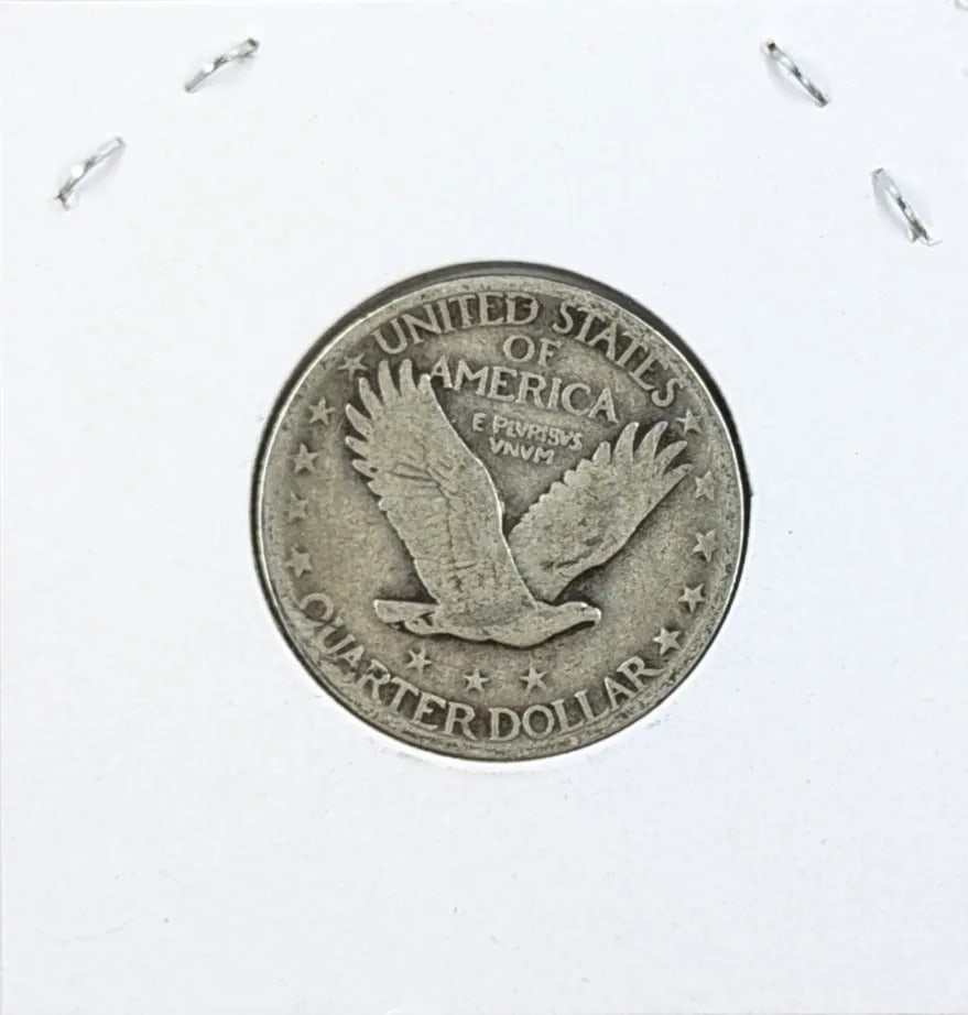 1928 Silver Standing Liberty Quarter - 2