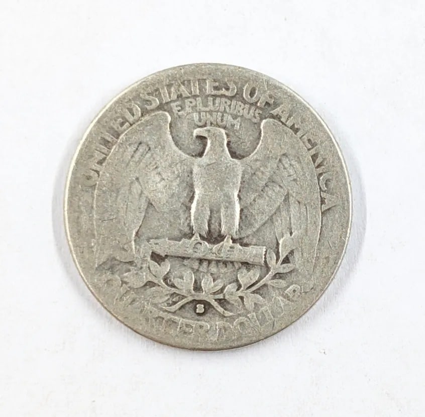 1935-S Silver Washington Quarter - 2