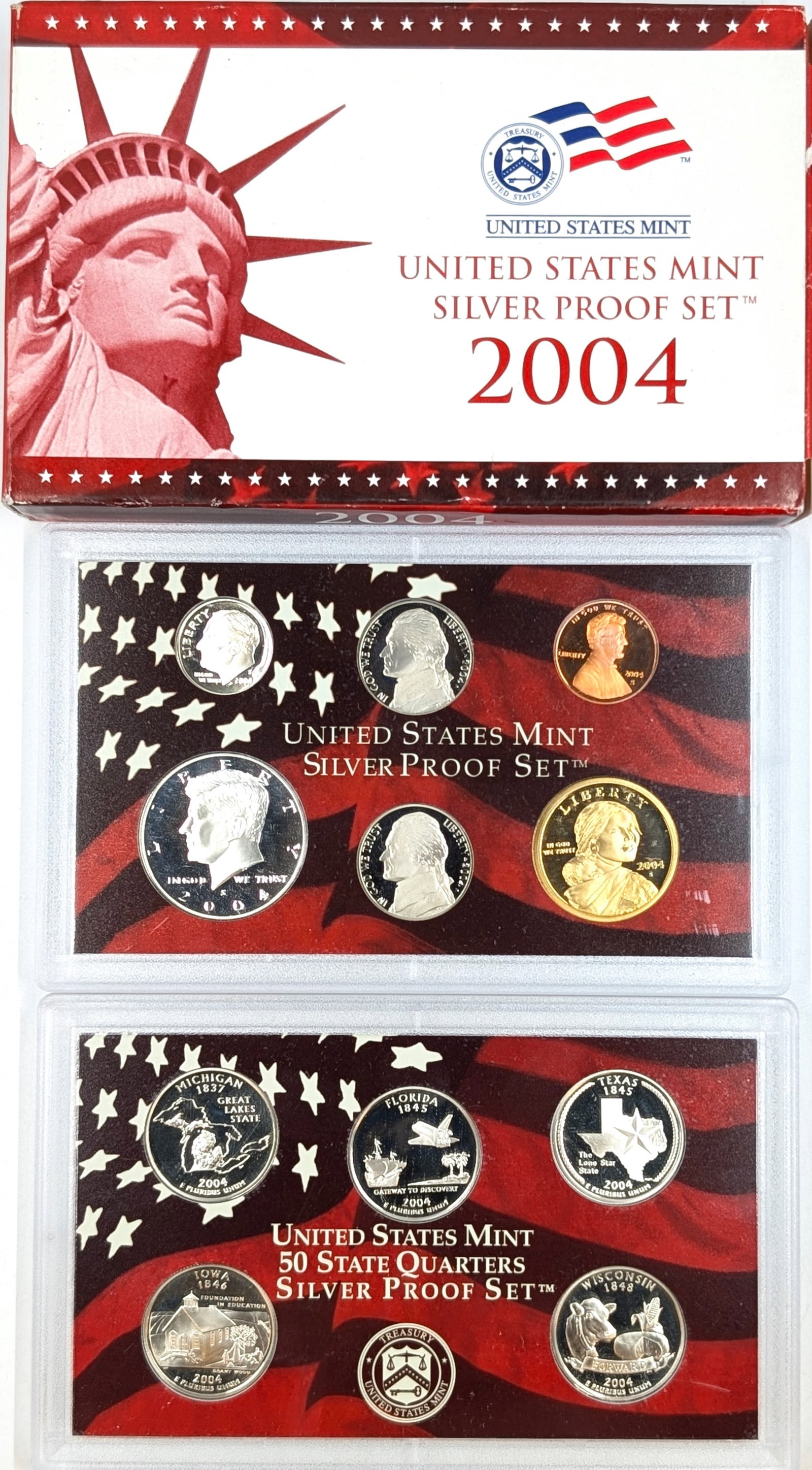 2004 US Mint Silver Proof Set: _