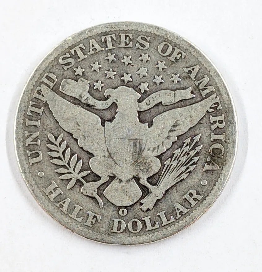 1903-O Silver Barber Half Dollar - 2