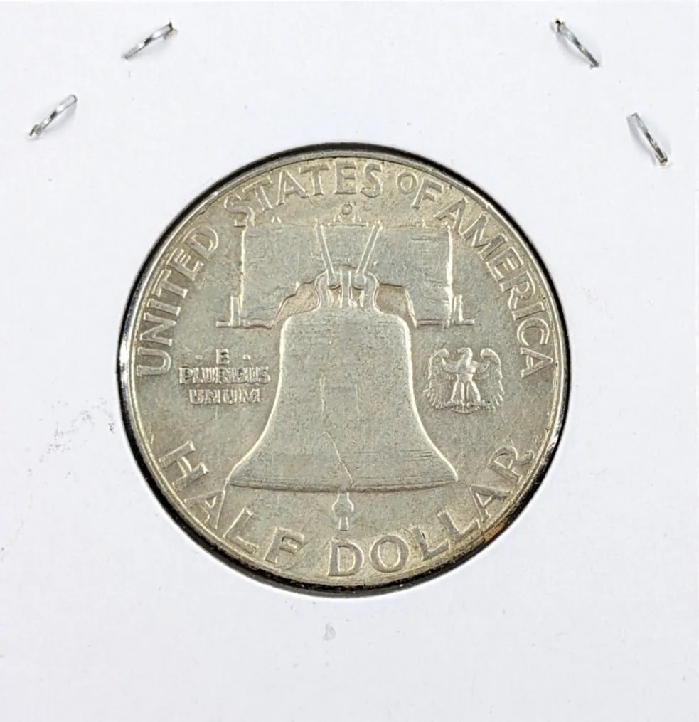 1954-D Silver Franklin Half Dollar - 2