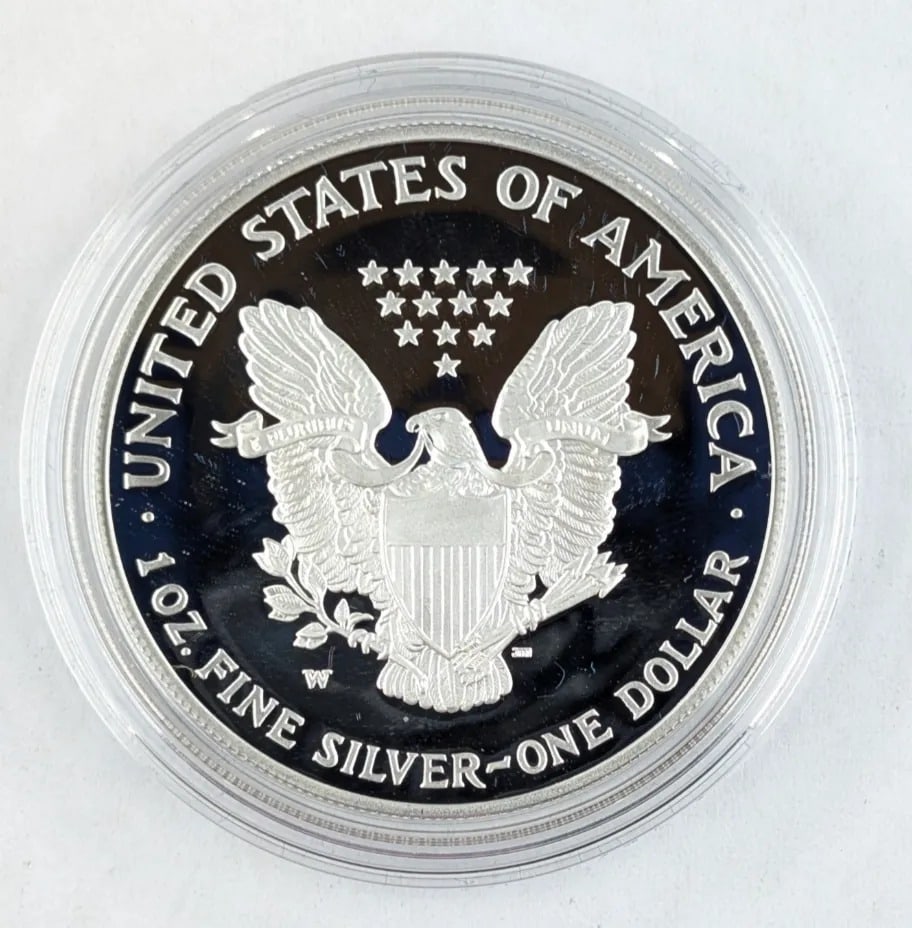 2006 Proof American Silver Eagle w/ Box & Papers - 3