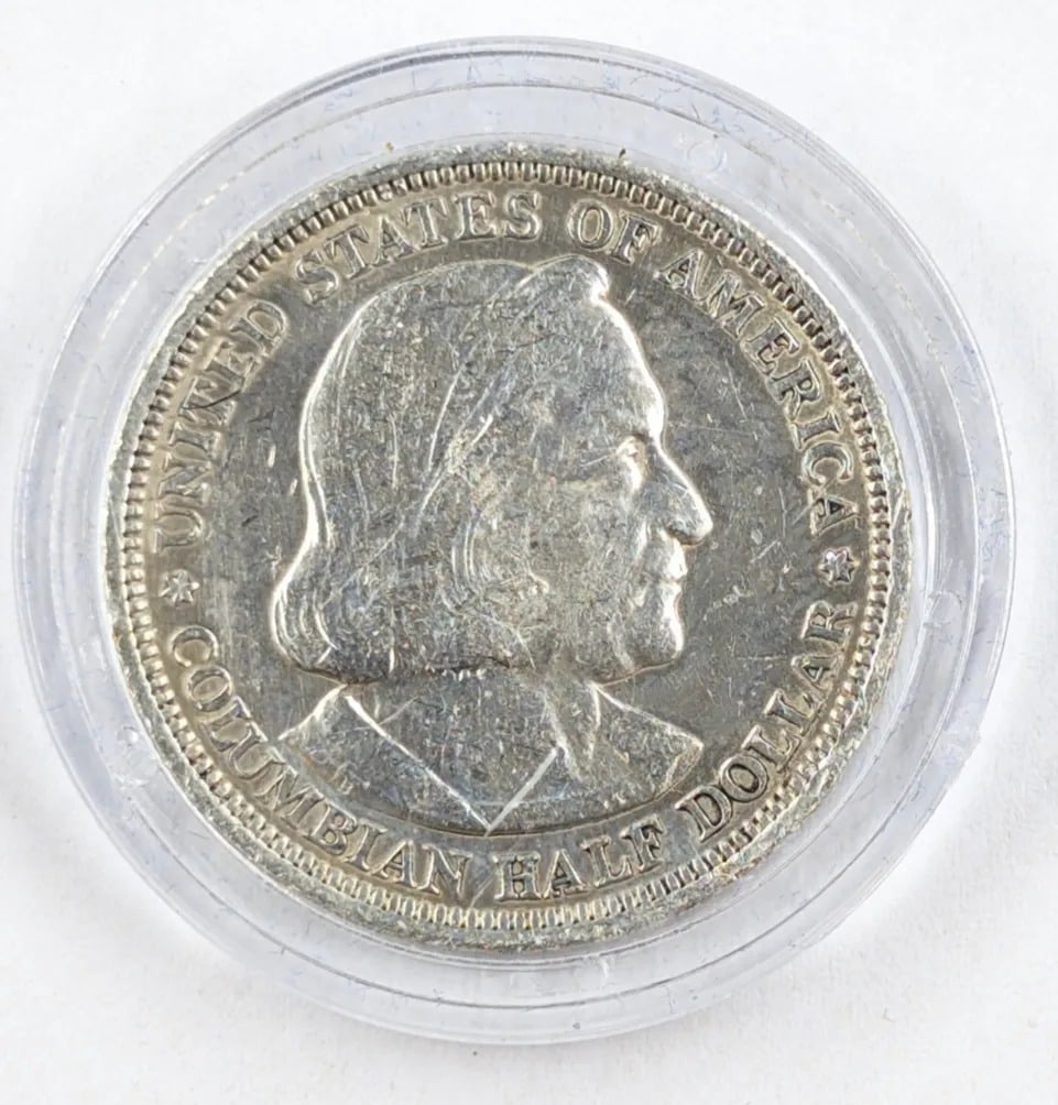1893 Silver Columbian Half Dollar: _
