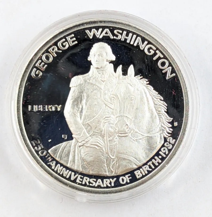 1982-S Proof Silver Washington Commemorative Half Dollar - 2