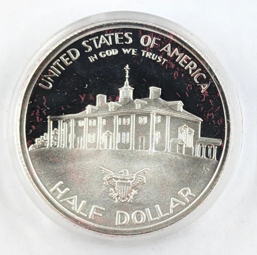 1982-S Proof Silver Washington Commemorative Half Dollar - 3