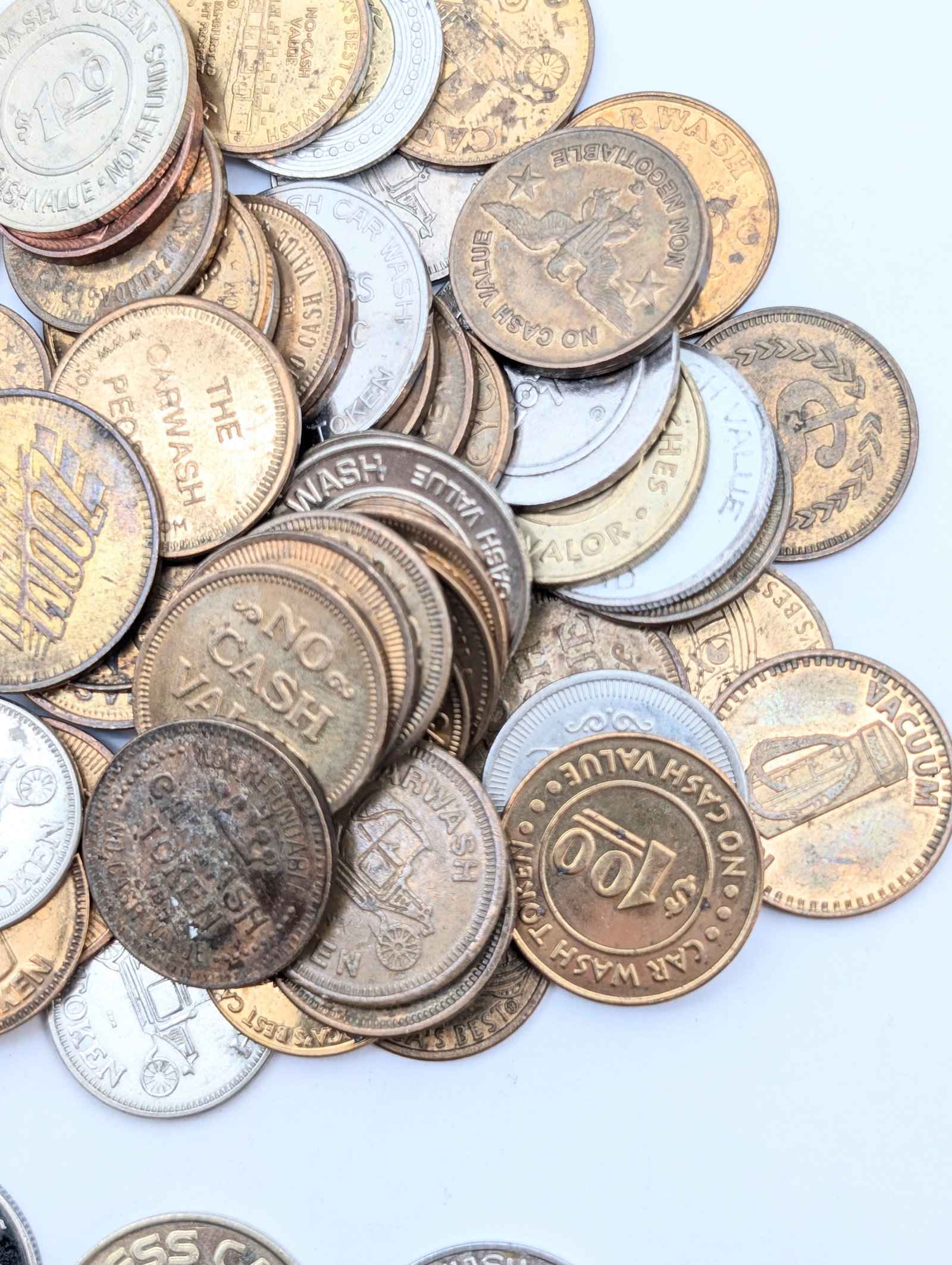 Large Lot of Car Wash Tokens - 3