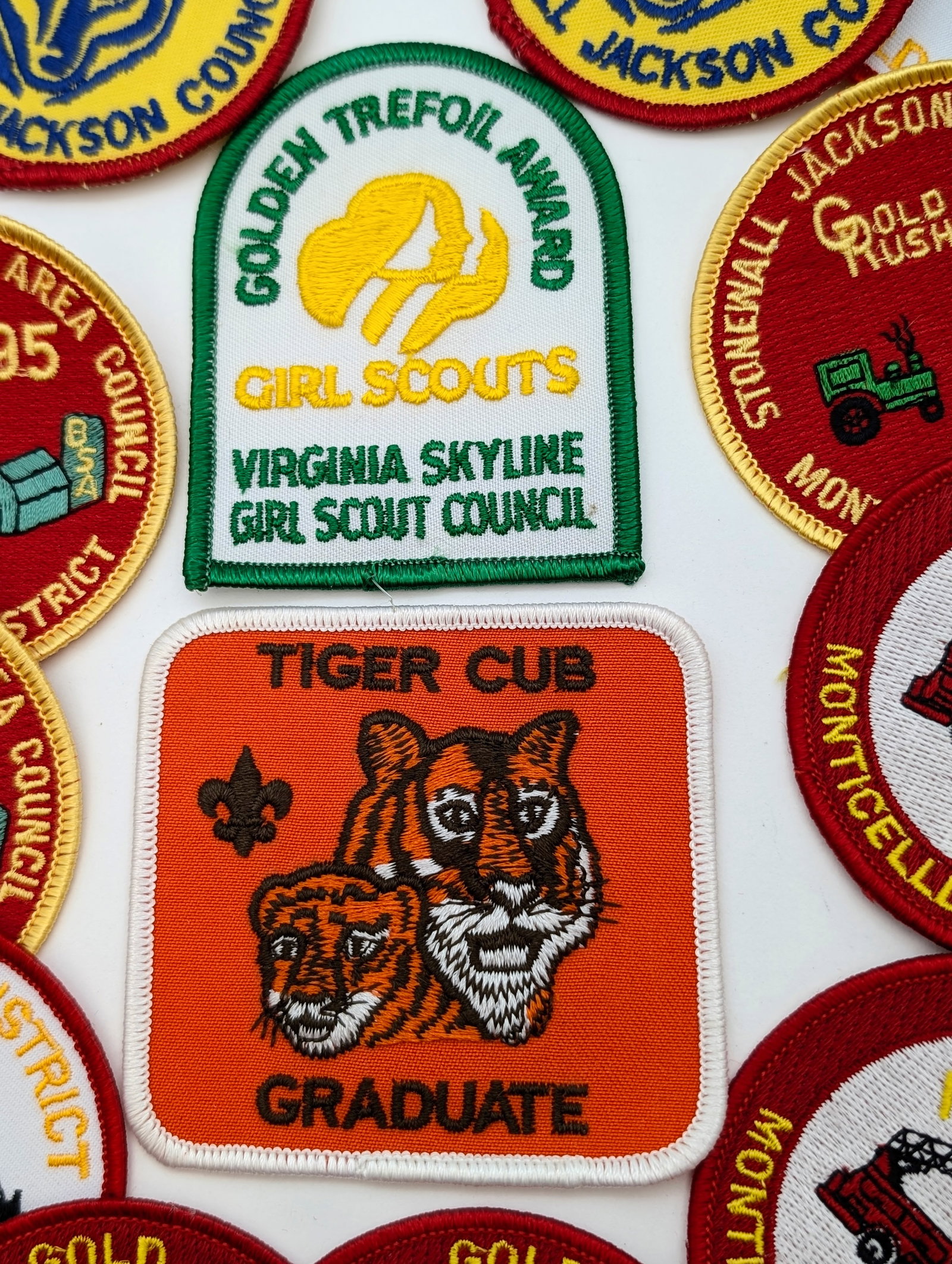 Large Lot of Vintage Boy Scouts of America(BSA) Cub Scout Patches - 2