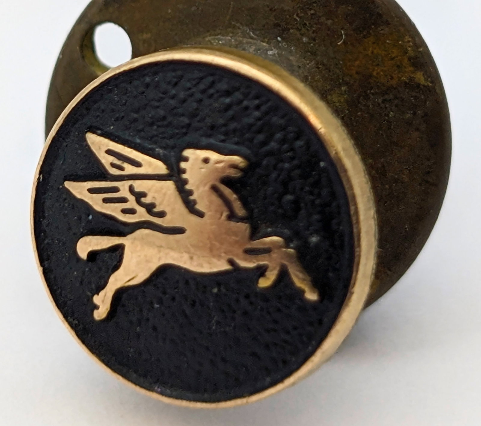 Vintage 10k Gold Filled Pegasus Pin - 2