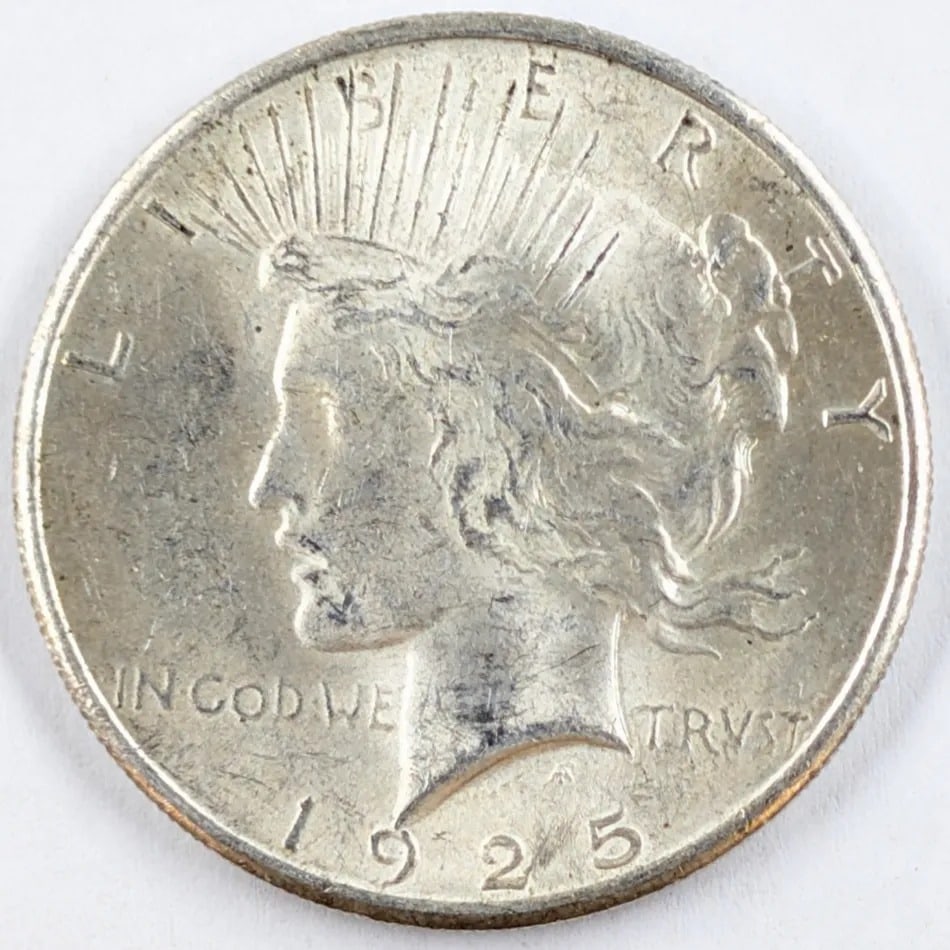 1925 Silver Peace Dollar: _