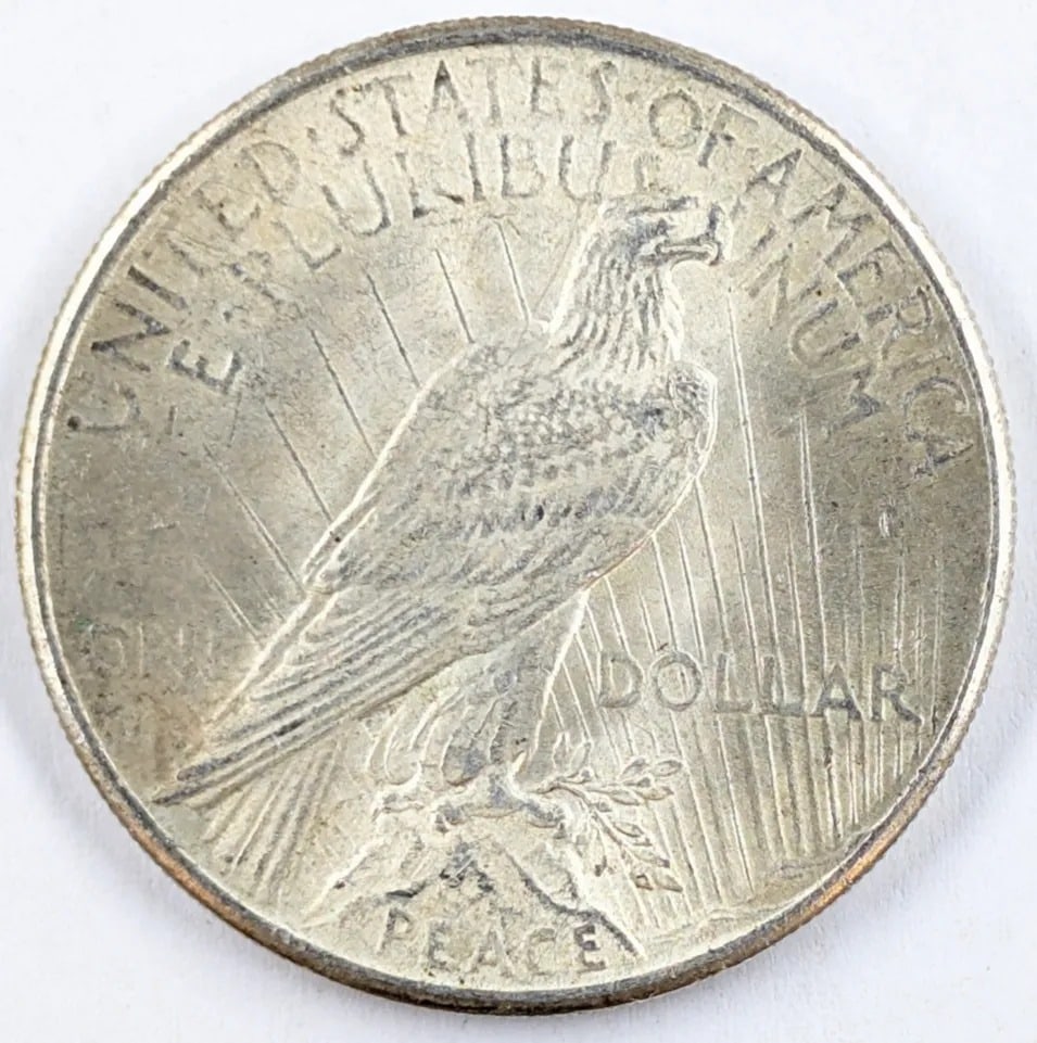 1925 Silver Peace Dollar - 2