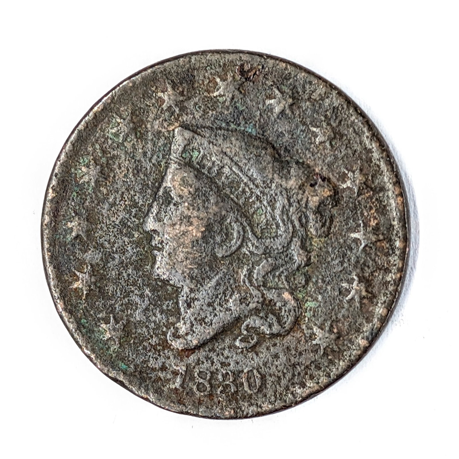 1830 Large Cent: _