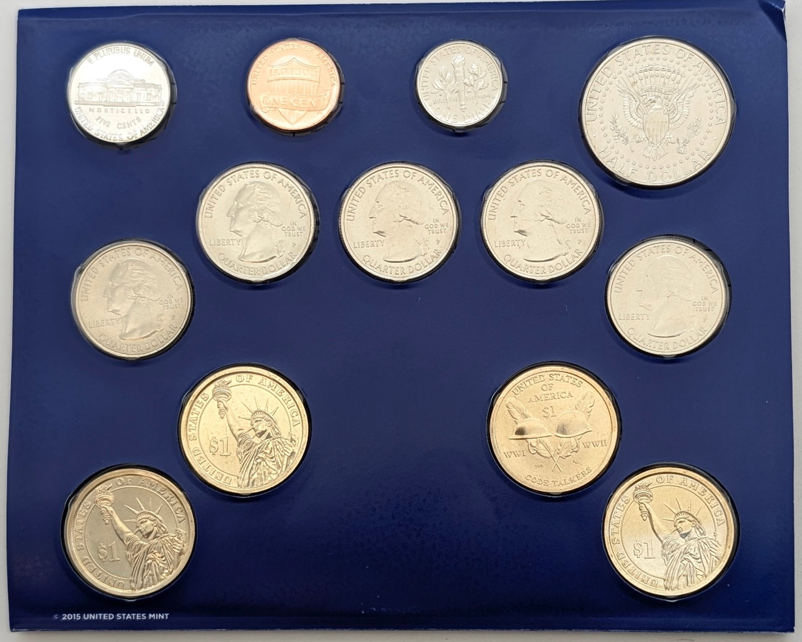 2016 P US Mint Uncirculated Coin Set - 2