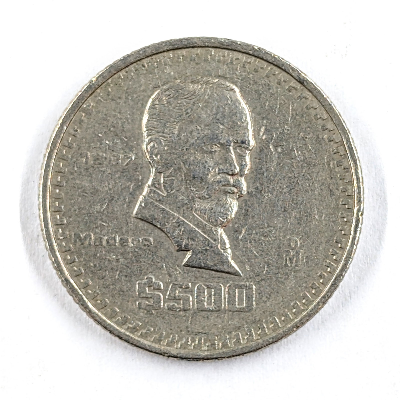 1987 Mexican 500 Pesos: _