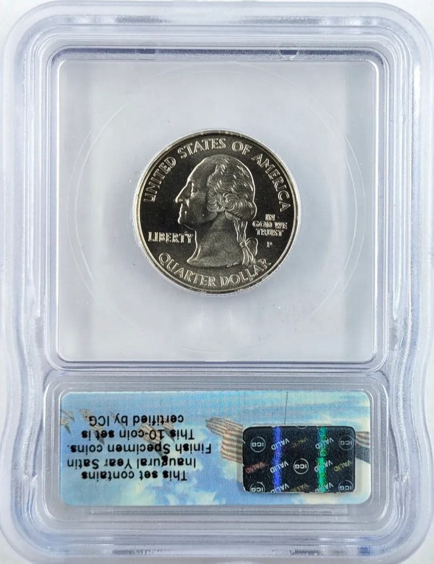 ICG 2005 SP 69 Washington State Quarter- West Virginia - 2