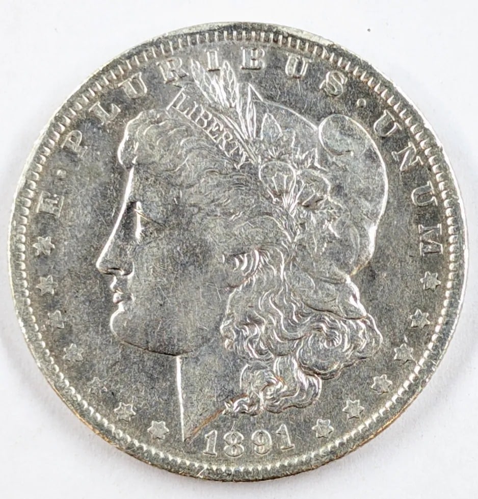 1891-O Morgan Silver Dollar: _