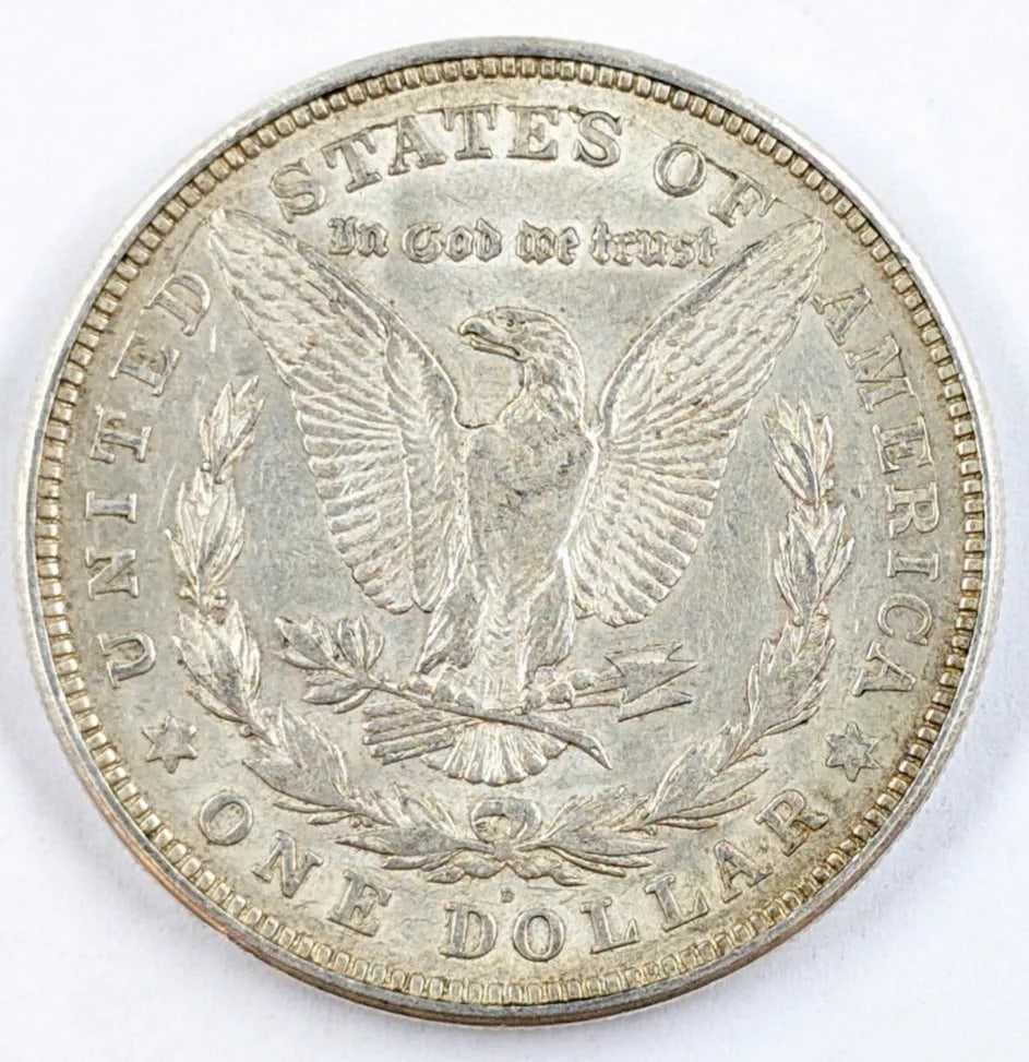 1921-D Morgan Silver Dollar - 2