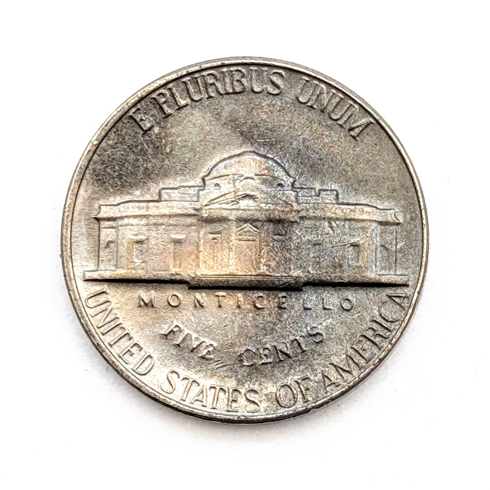 Tube of 40- 1968-S Uncirculated Jefferson Nickels - 3