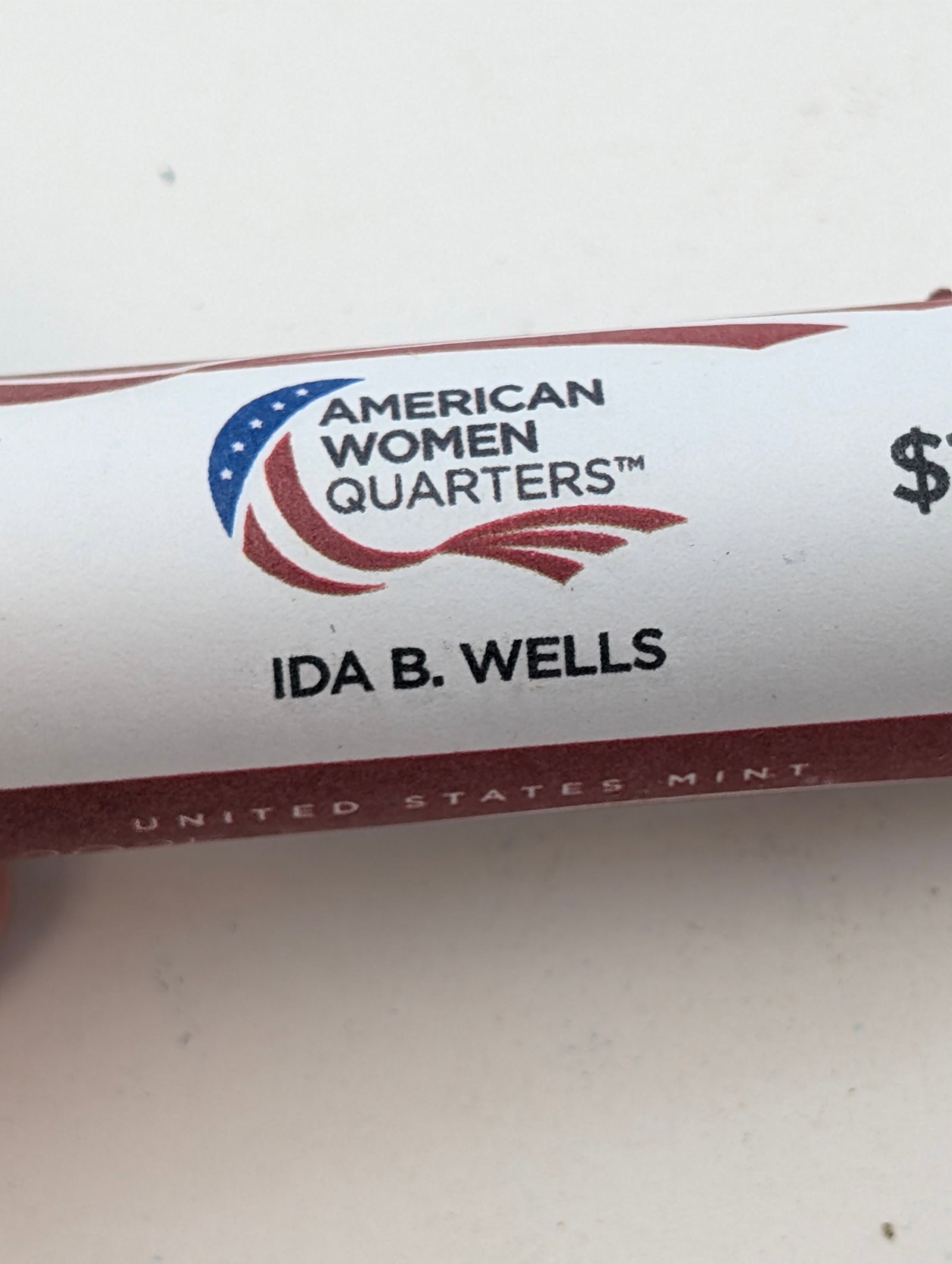 Original Roll of 40- 2025-D American Women Quarters- Ida B. Wells - 4