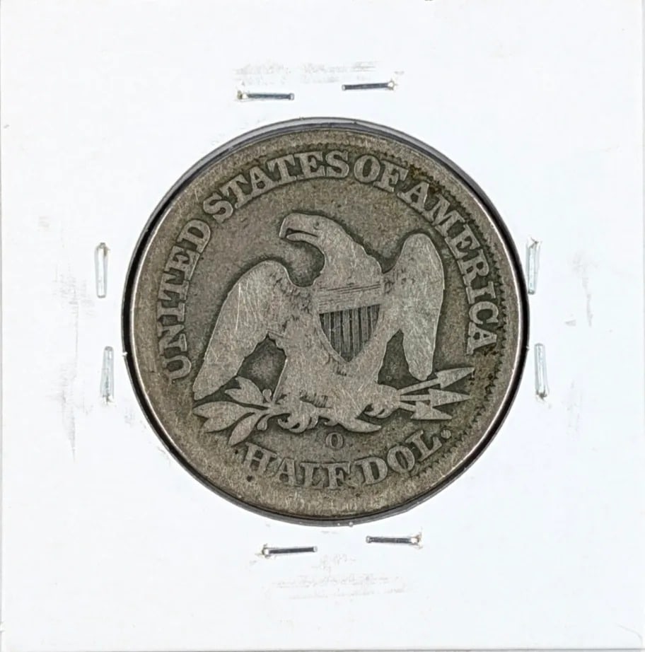 1854-O Silver Seated Half Dollar - 2