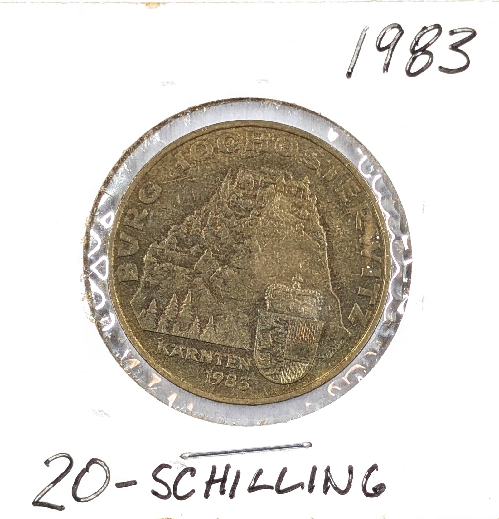 1983 Austria 20 Schilling: _