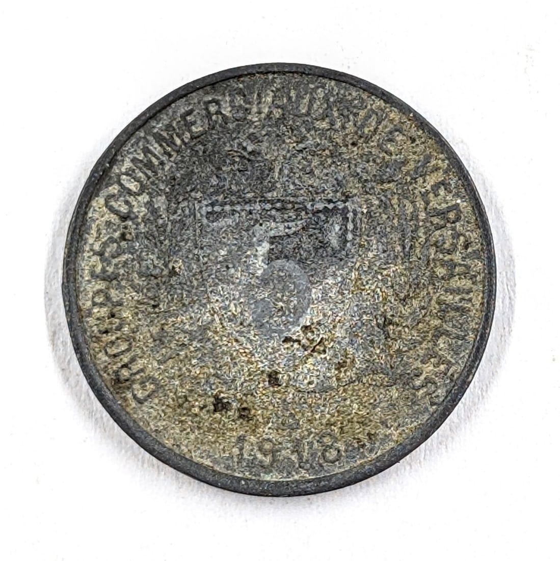 1918 Versailles Coin - 2