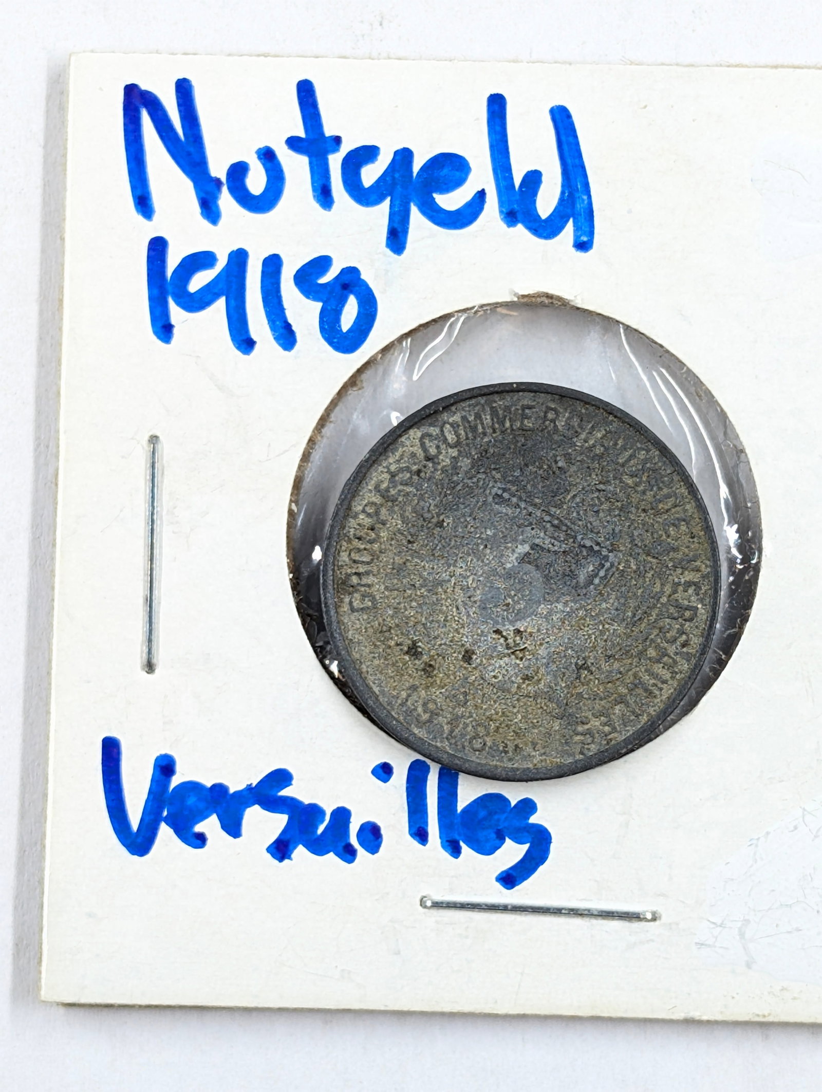 1918 Versailles Coin - 3