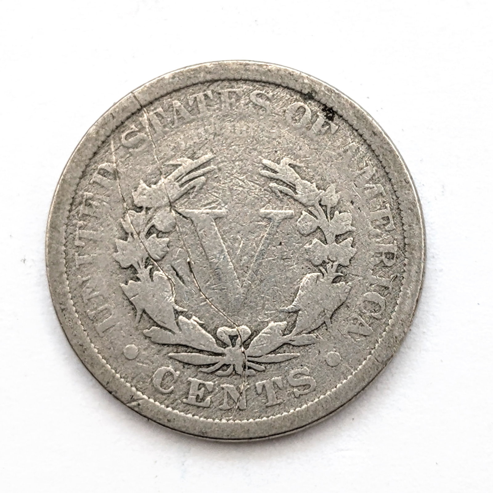 Roll of 40- 1902 V Nickels - 3
