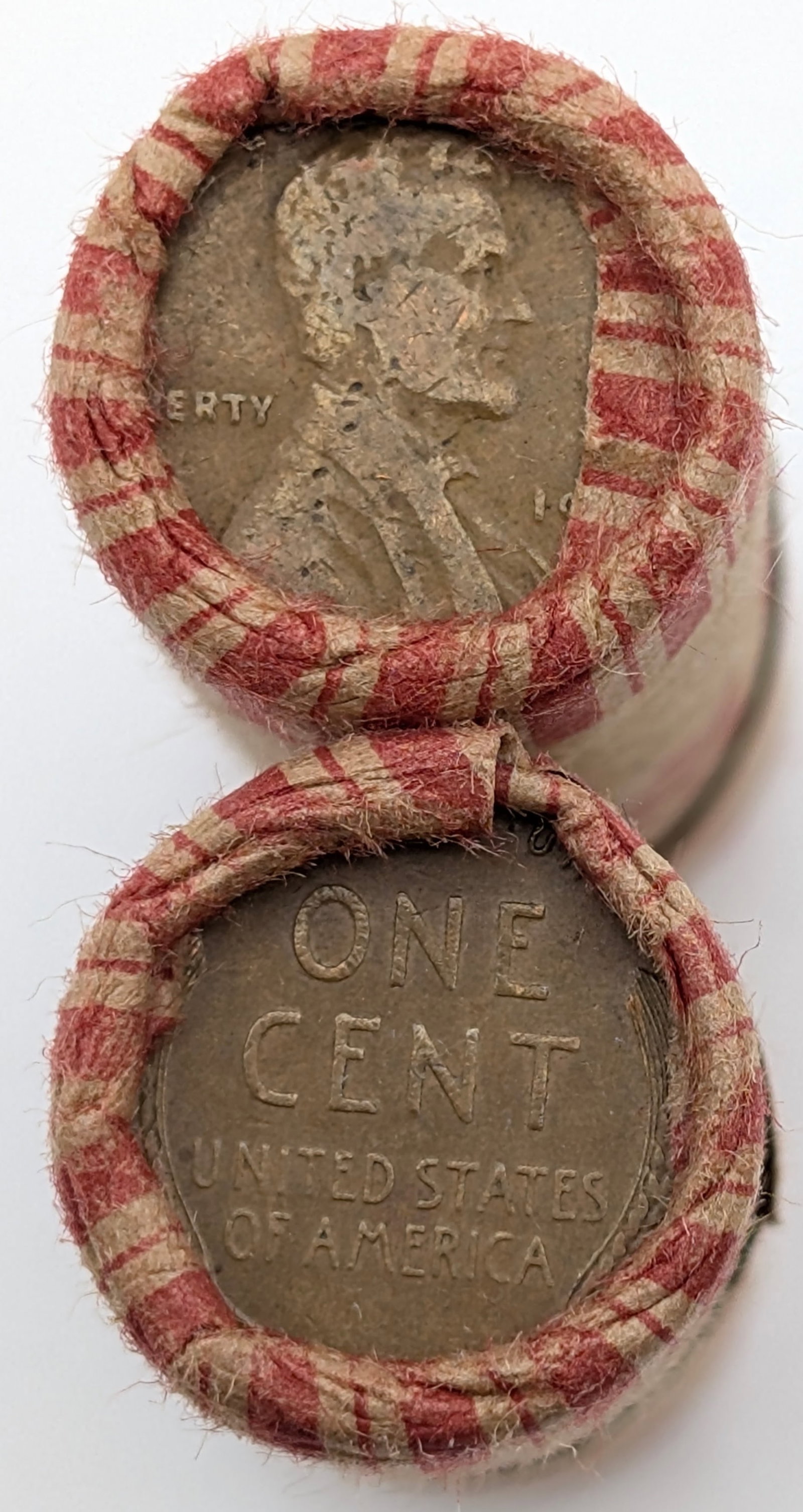 Lot of 2- Roll of 50(each) Mixed Dates Wheat Cents - 3