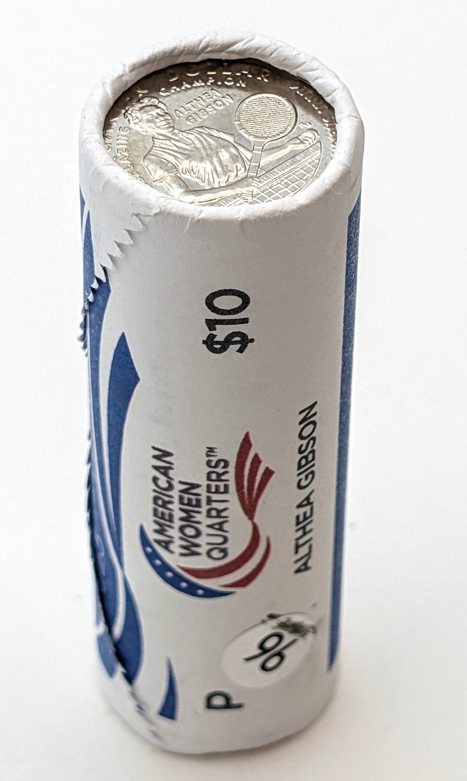Original Roll of 40- 2025 American Women Quarters- Althea Gibson: _