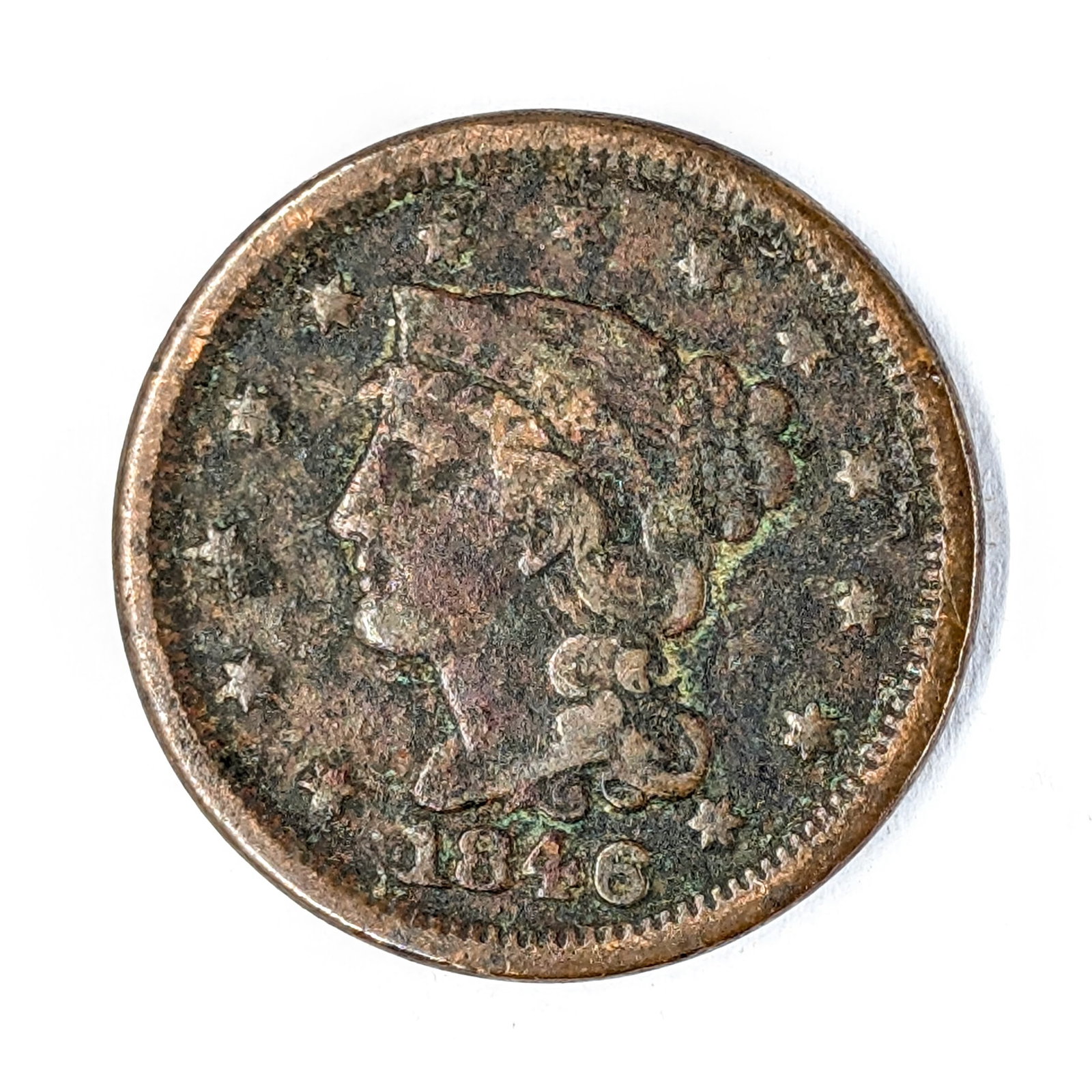 1846 Large Cent: _