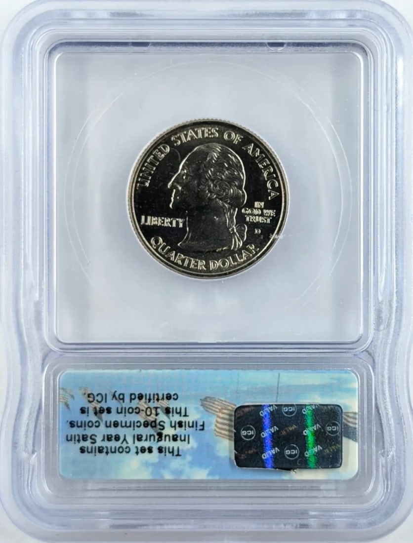 ICG 2005-D SP 69 Washington State Quarter- West Virginia - 2